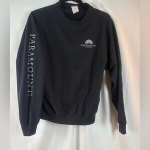 Port and Company Paramount Theater‎ Black Crewneck Sweater